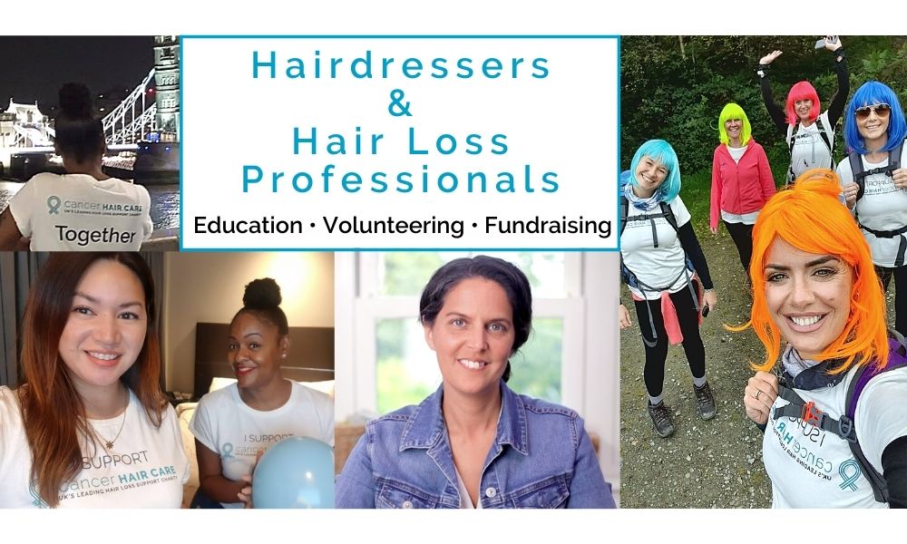 Hairdressers & hair loss professionals Cancer Hair Care