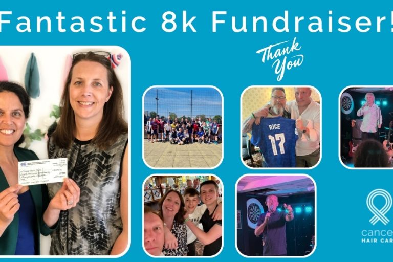 Inspirational fundraising from Cancer Hair Care's fantastic supporters